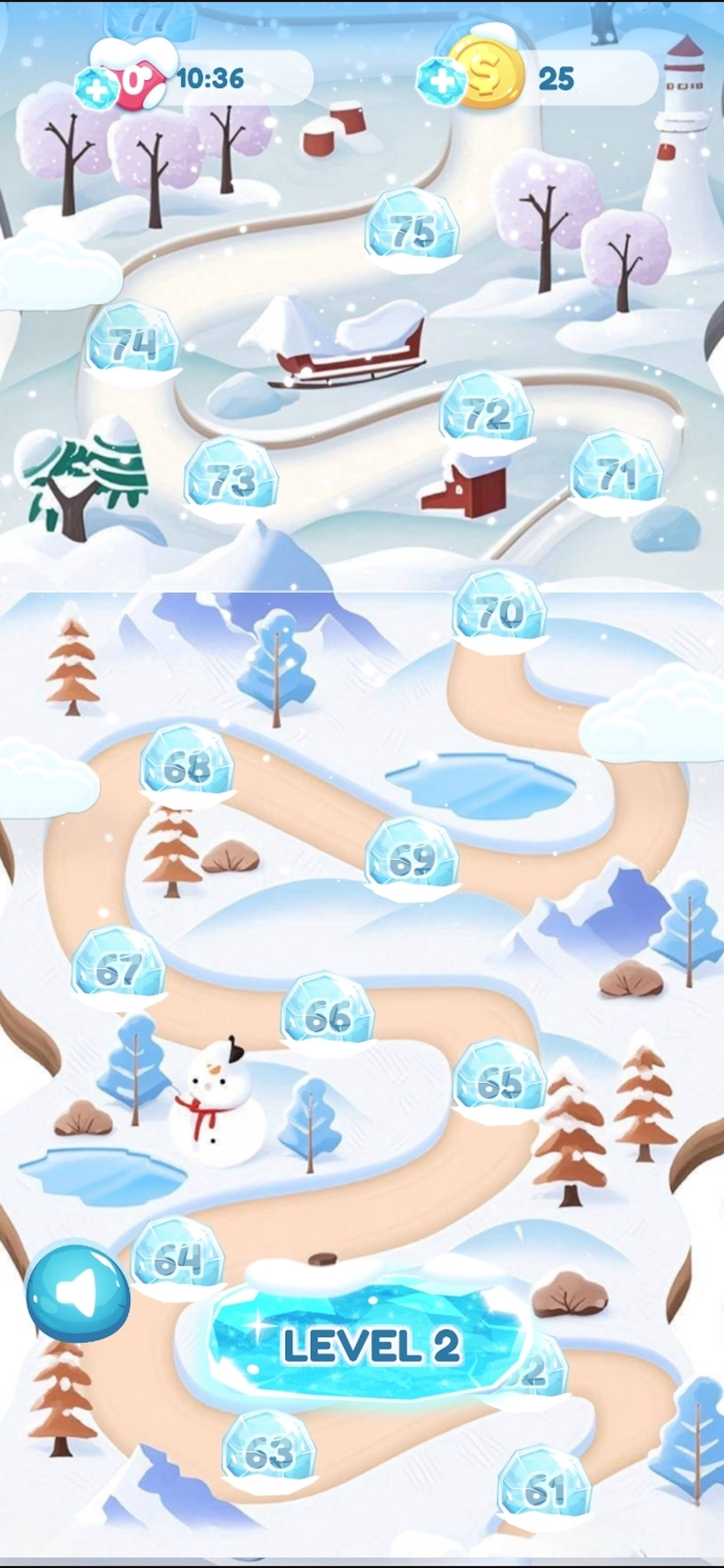 Frozen Match Puzzle