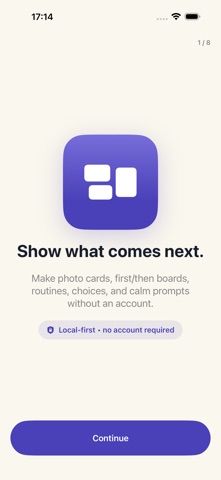 Visual Schedule: PictoCue iPhone screenshot