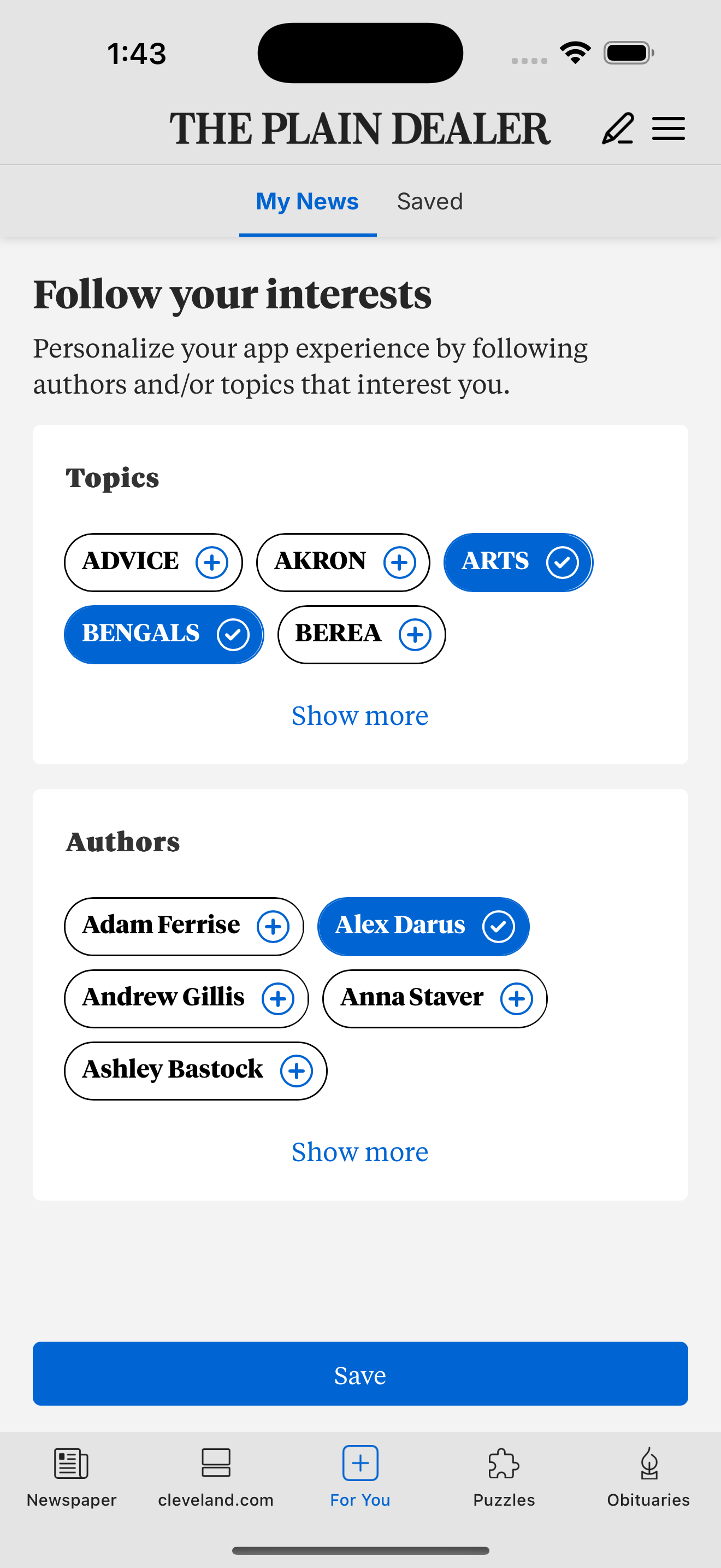 The Plain Dealer screenshot 7