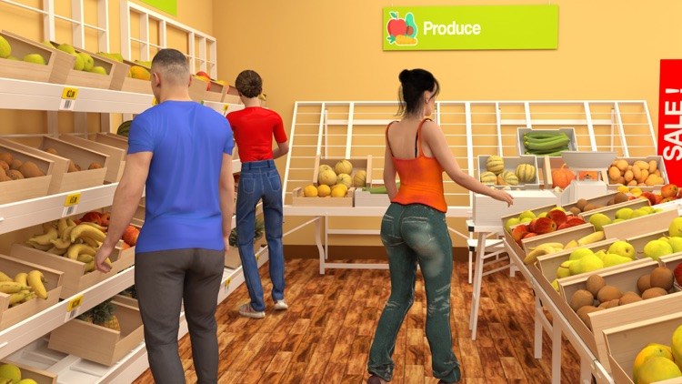 Supermarket Cashier Mall Games