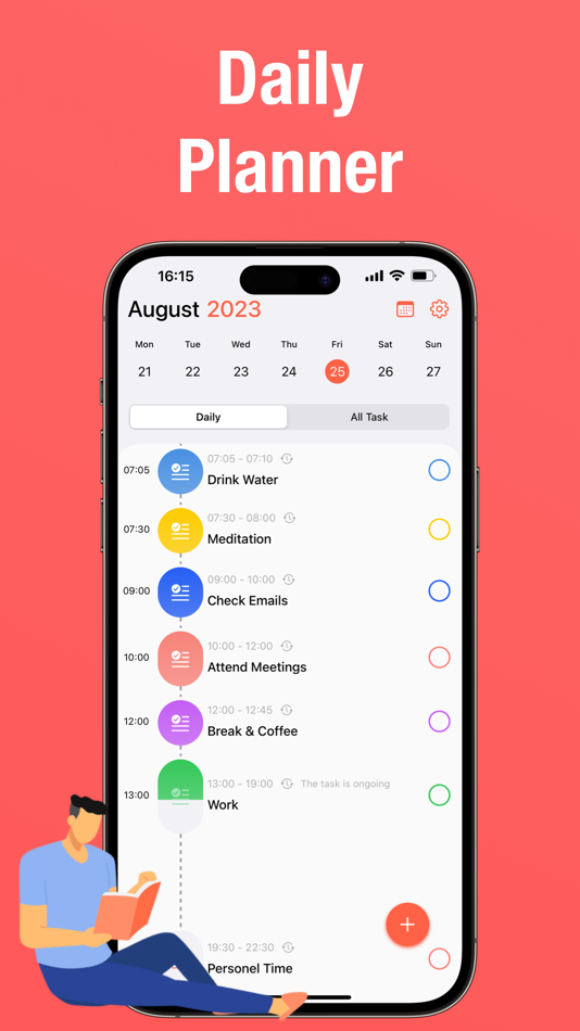 #1. Daily Schedule Planner: Stack (iOS) 由: MAPPVATE YAZILIM LIMITED SIRKETI