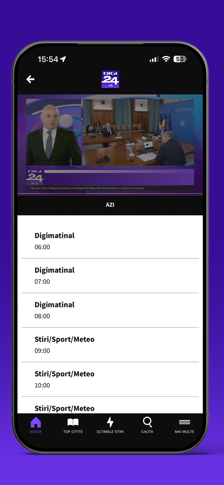 Digi24 screenshot 5
