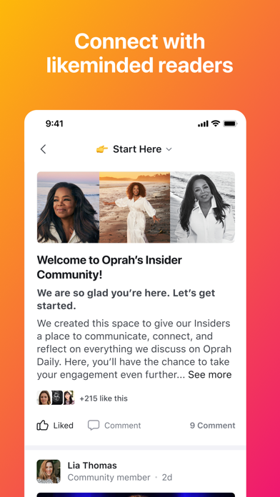 Oprah Insider Community Screenshot