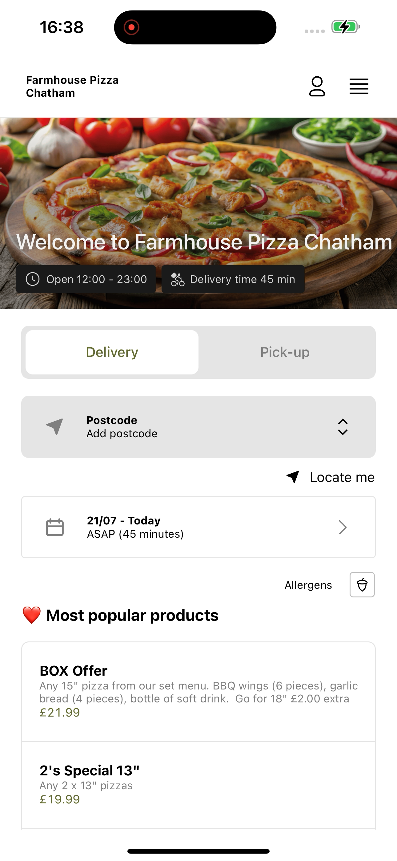 Farmhouse Pizza Chatham screenshot 4