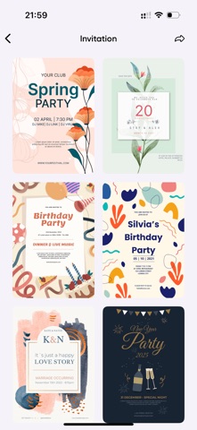 Flyer AI. Poster design maker screenshot
