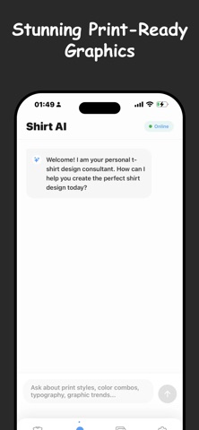 T-Shirt Design AI: Shirt Maker iPhone screenshot