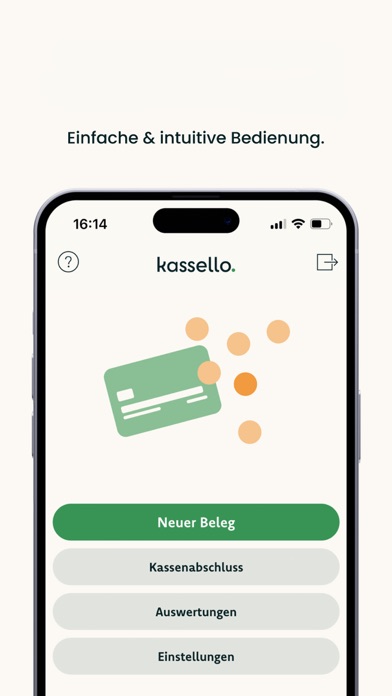 Screenshot #2 pour kassello Registrierkasse