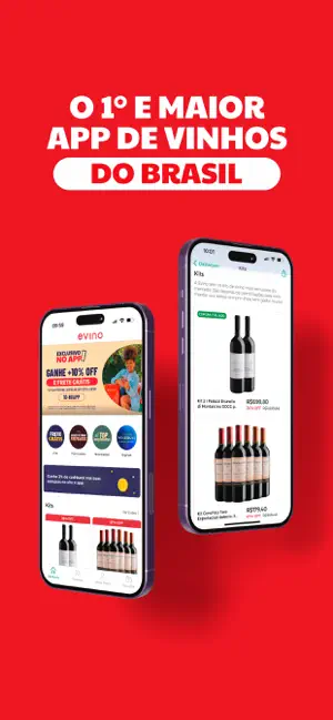 Evino: Compre Vinho Online iPhone screenshot 1