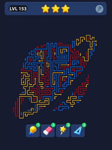 Tap Out Maze Puzzle iPad screenshot