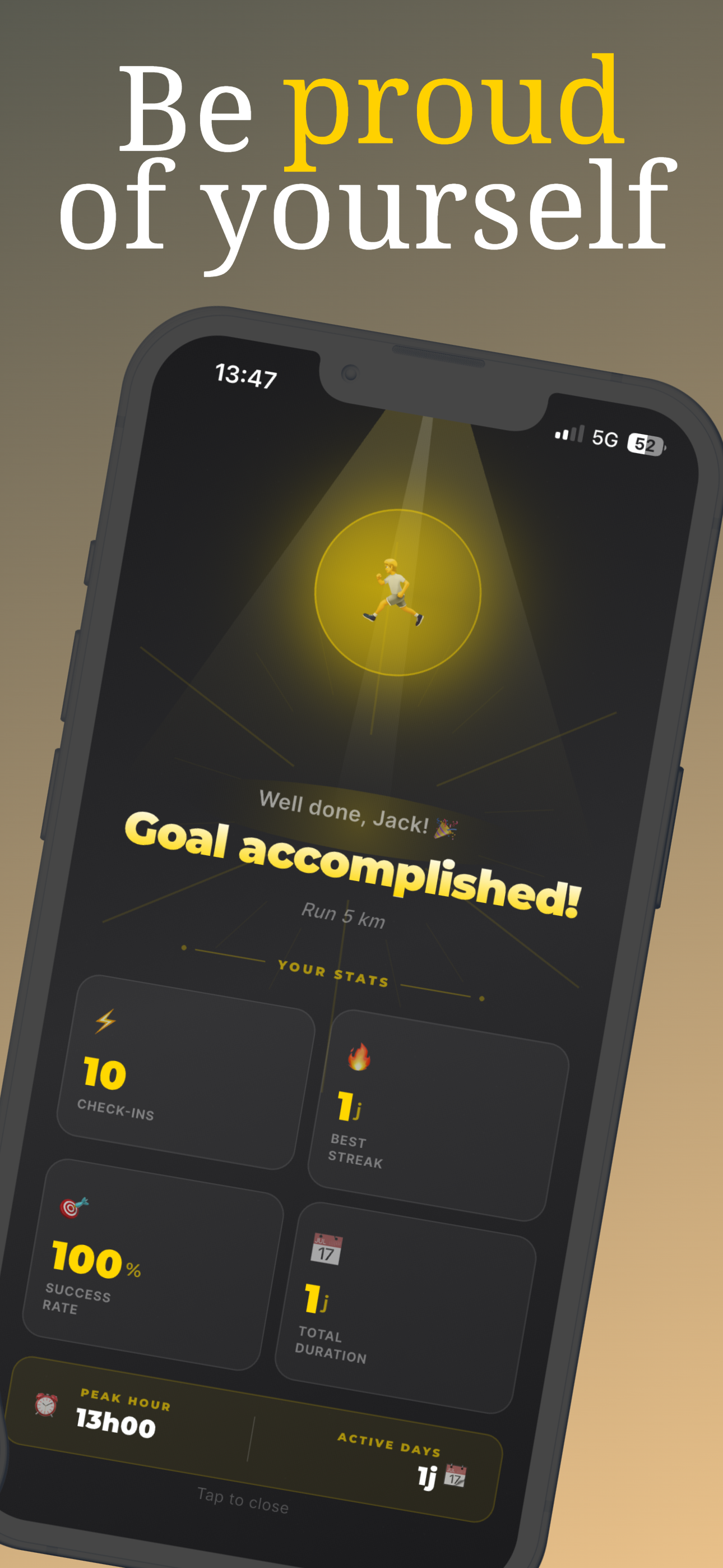 Goalden - Goal & Habit Tracker screenshot 5