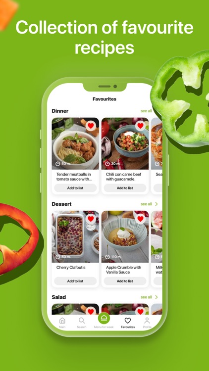 EASYFOODPLAN - Weekly Recipes screenshot-7