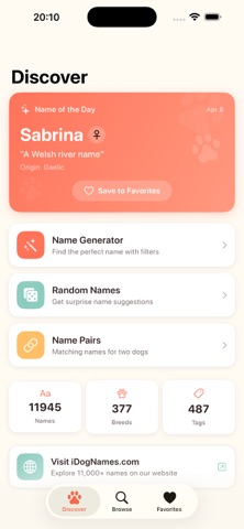 Dog Names Expert Screenshot 1 of 9