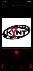 KYNT 102.1 FM &  1450 AM screenshot #2 for iPhone