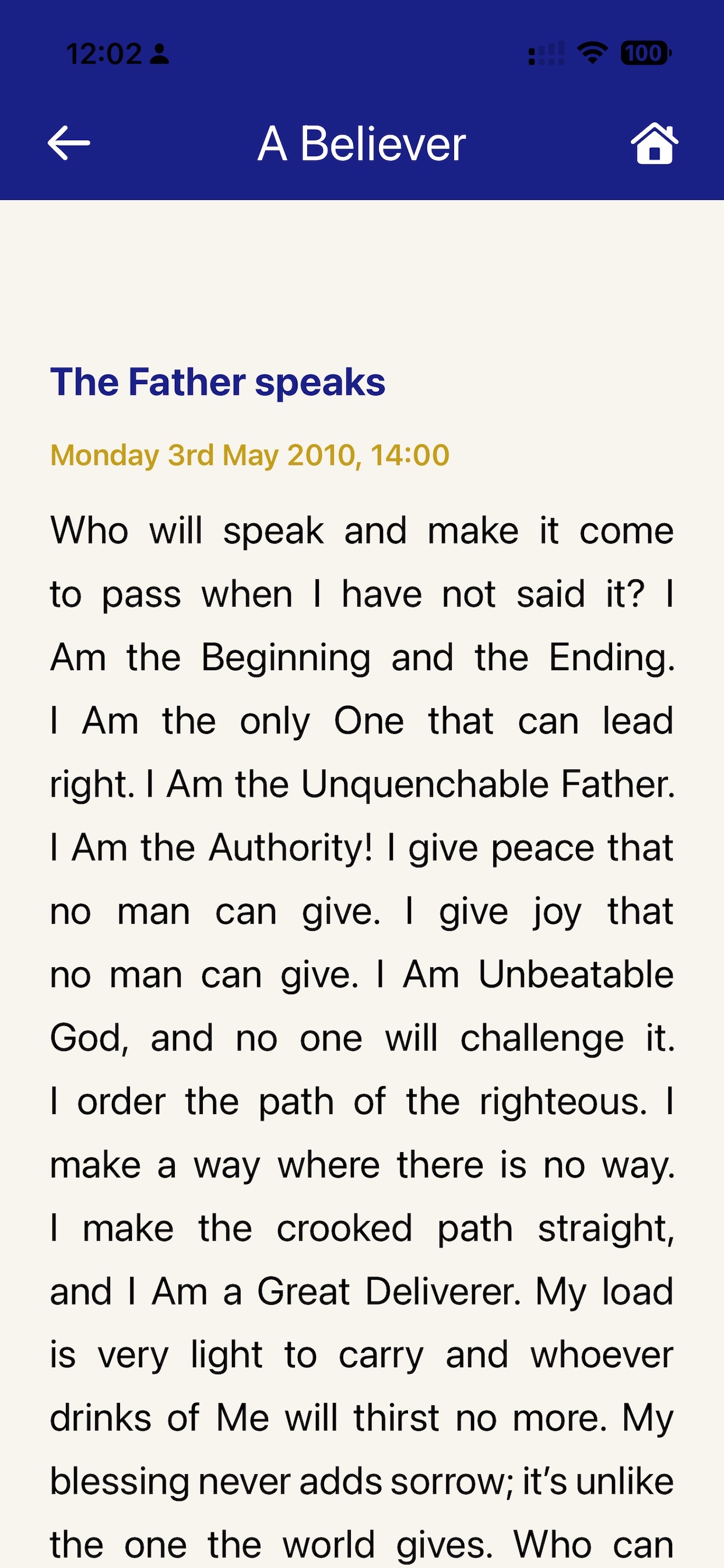 Screenshot 4 of The Word Of God