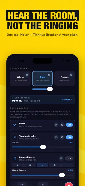 Unring: Tinnitus Relief screenshot 2