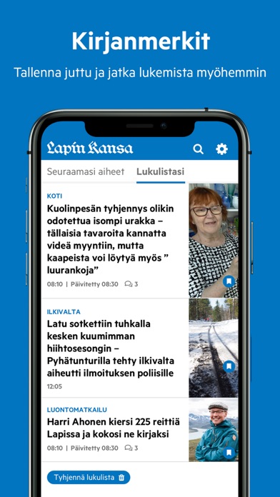 Lapin Kansa – Uutiset Screenshot
