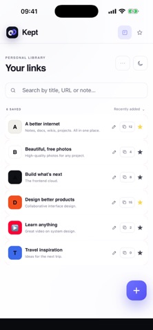Kept: Private Link Library Screenshot 3 of 5
