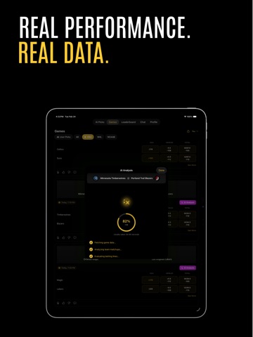 Bet Buddies AI iPad screenshot