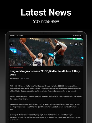Sactown Sports 1140AM iPad screenshot