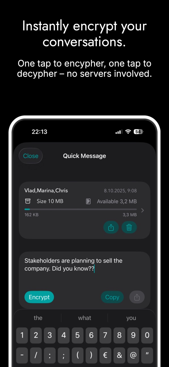 iPhone screenshot