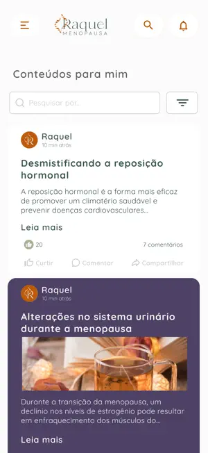 Raquel Menopausa screenshot 2
