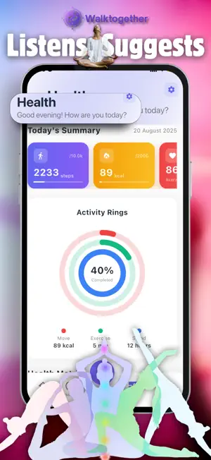 Walktogether Health Buddy screenshot 4