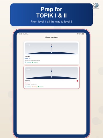 TOPIK Ready: Korean Exam Prep iPad screenshot