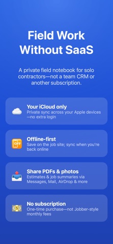 Field Service Job Tracker screenshot