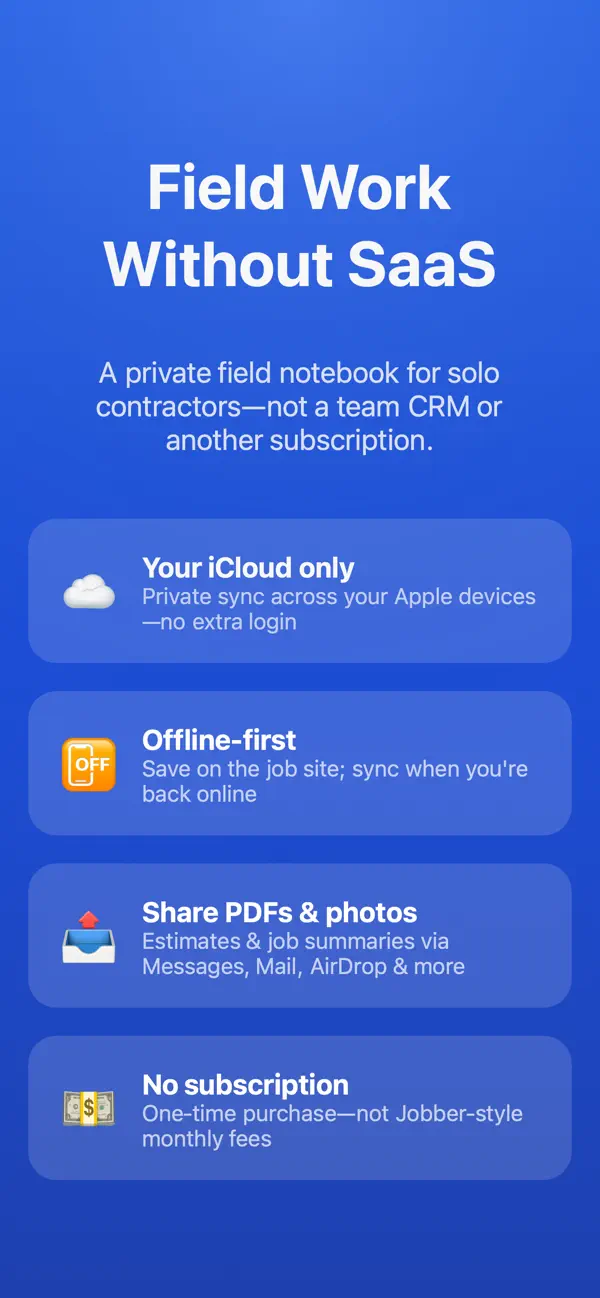Field Service Job Tracker Screenshot 4