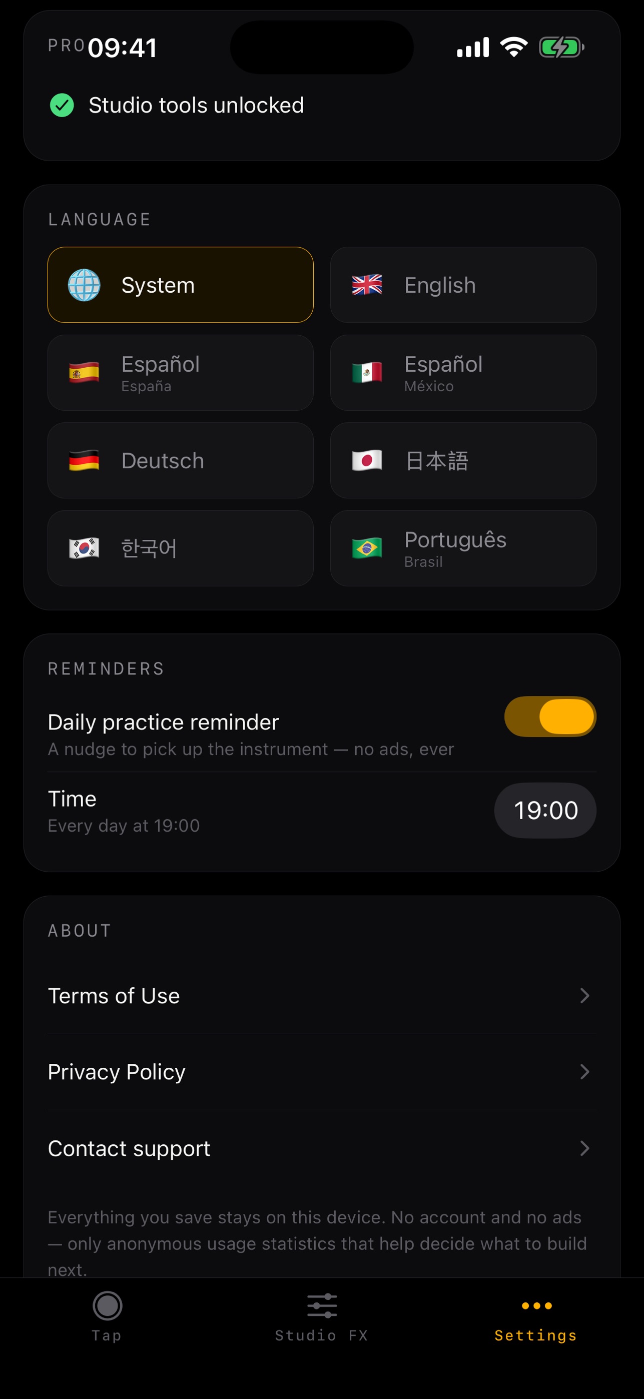 Screenshot 5 of Metronome, BPM & Tap Tempo