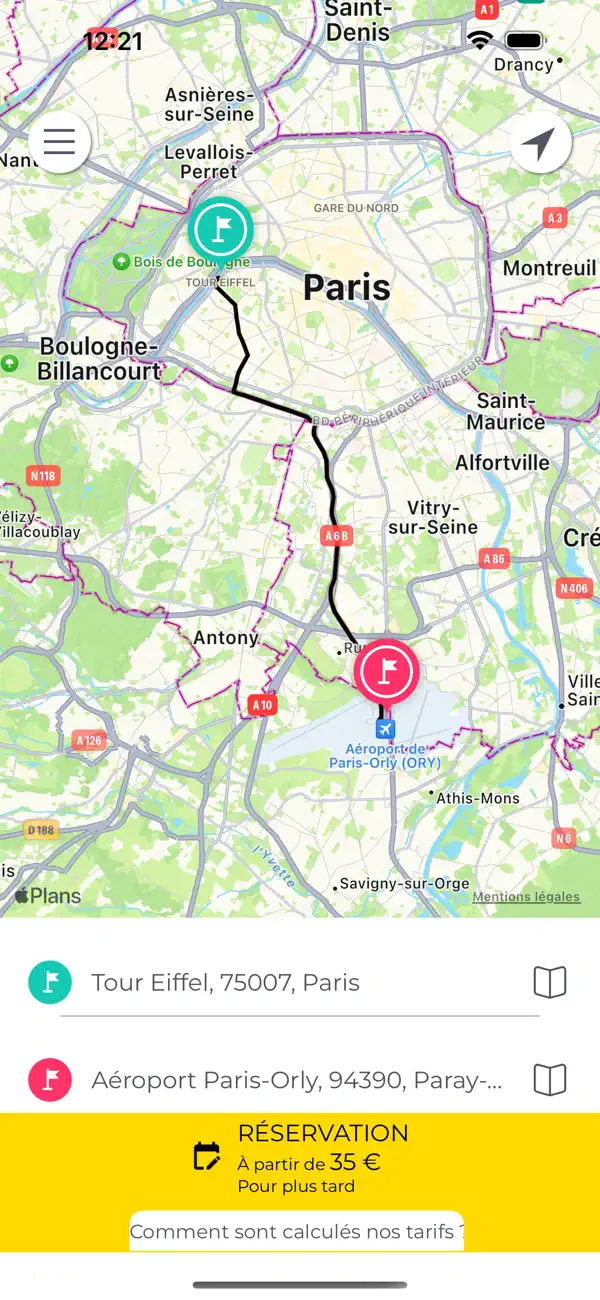Screenshot #2 pour B.A.S TRANSPORTS VTC
