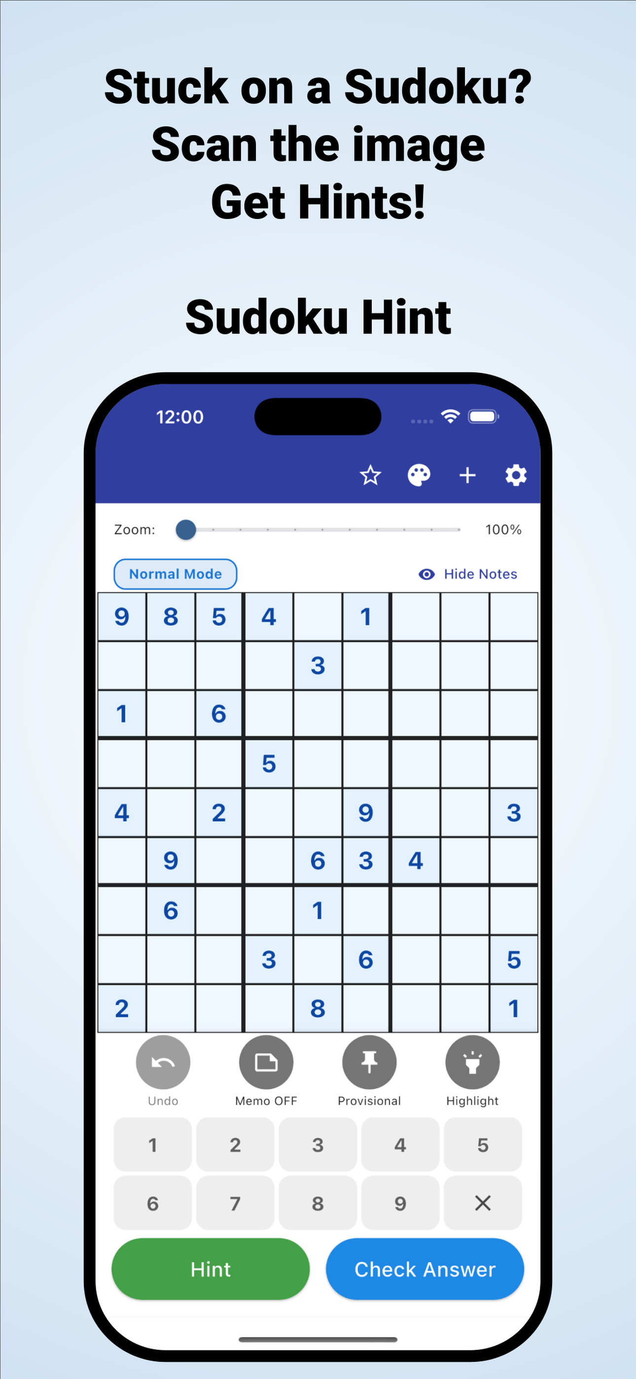 Sudoku Hint