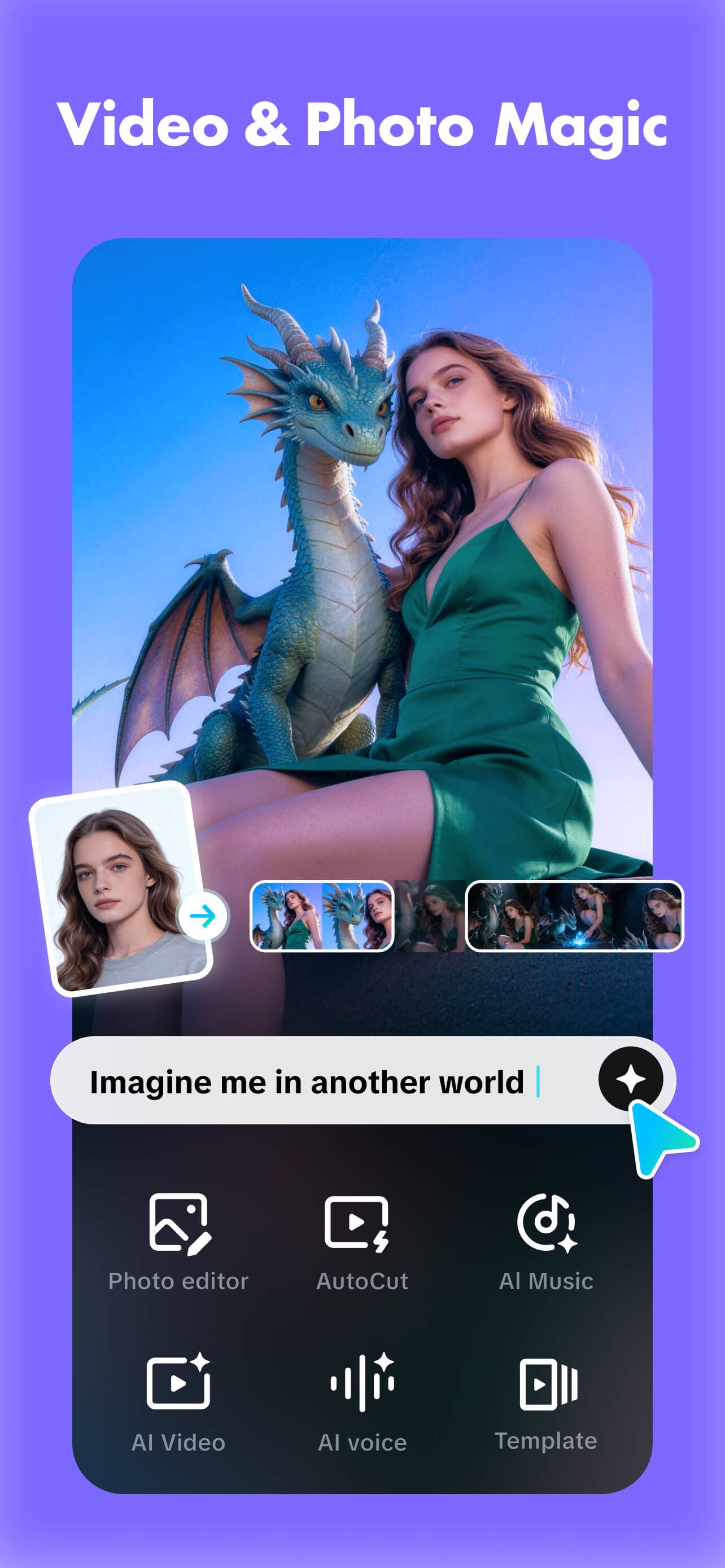 CapCut: Photo & Video Editor 스크린샷 1