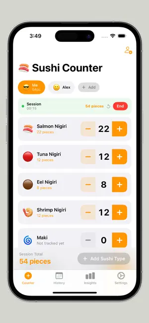 Sushi Counter - Sushi Score screenshot 2