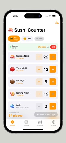 Sushi Counter - Sushi Score Screenshot 2 of 6