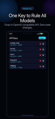 Promptoll: Multi AI Chat & API Screenshot 4 of 5