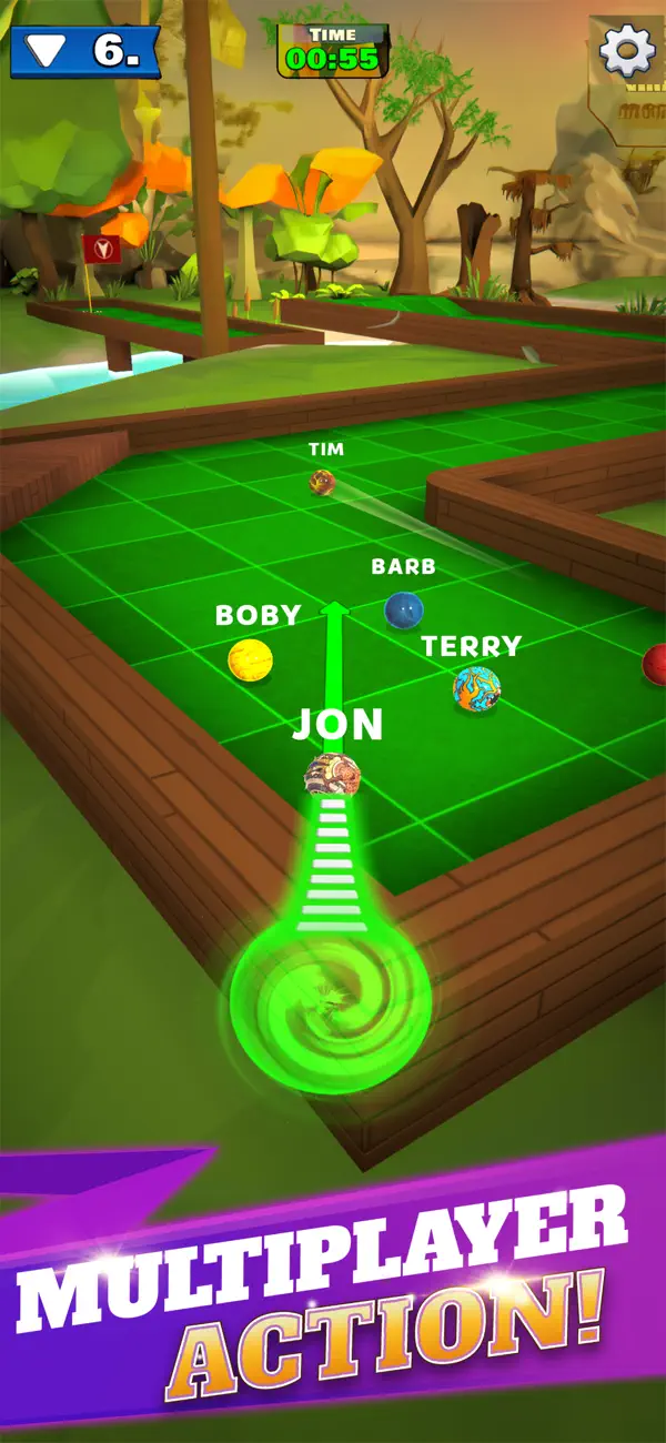 Mini Golf Club PvP Multiplayer Hack screenshot 3 - game app interface