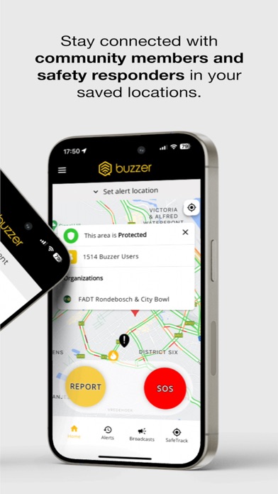 Buzzer - Community Safety Screenshot