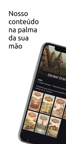 Sticker Gramado screenshot