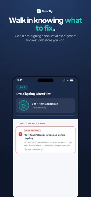 SafeSign: Lease Analyzer screenshot 4
