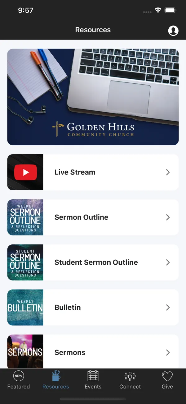 Screenshot #2 pour Golden Hills Community Church