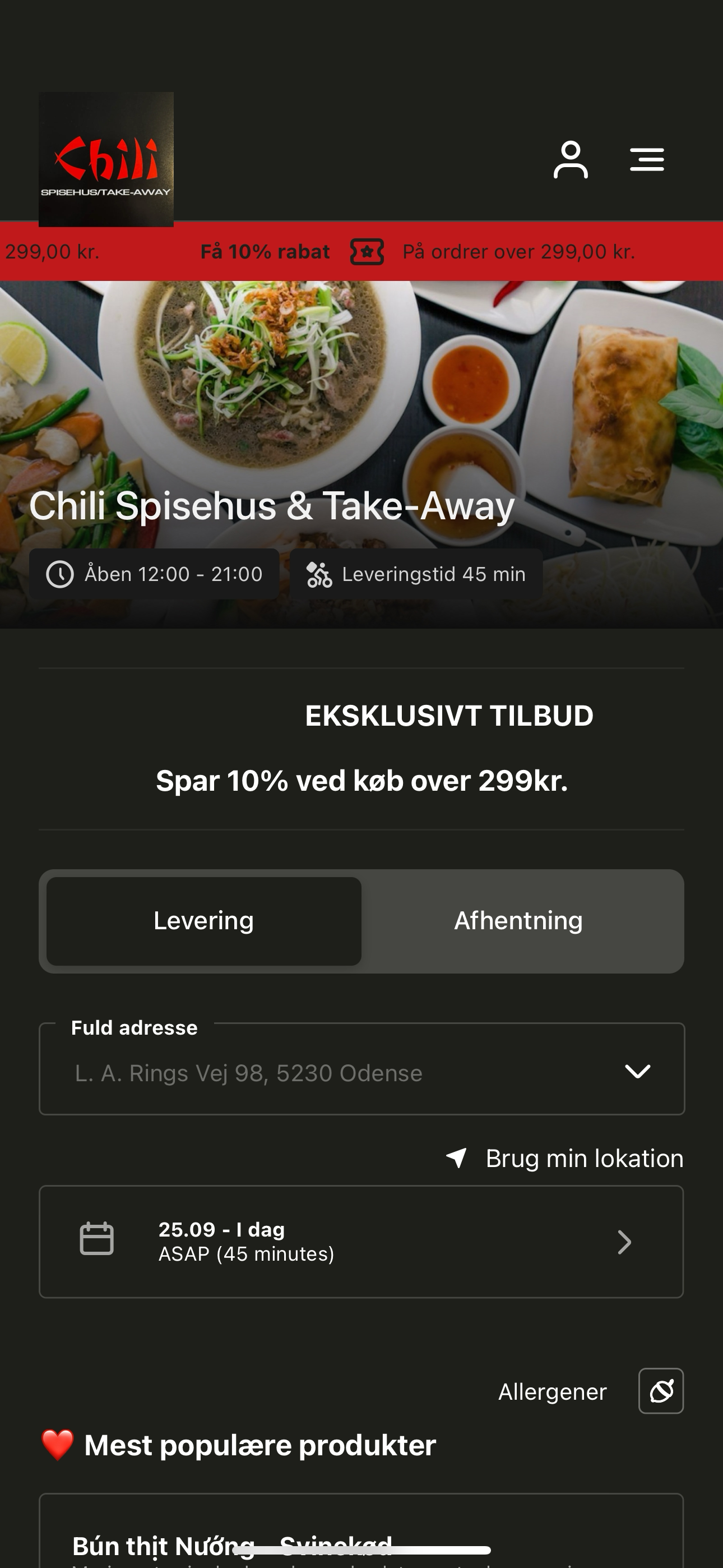 Chili Spisehus & Take-Away screenshot 3