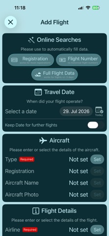 PaxLog - Flight Logbook screenshot