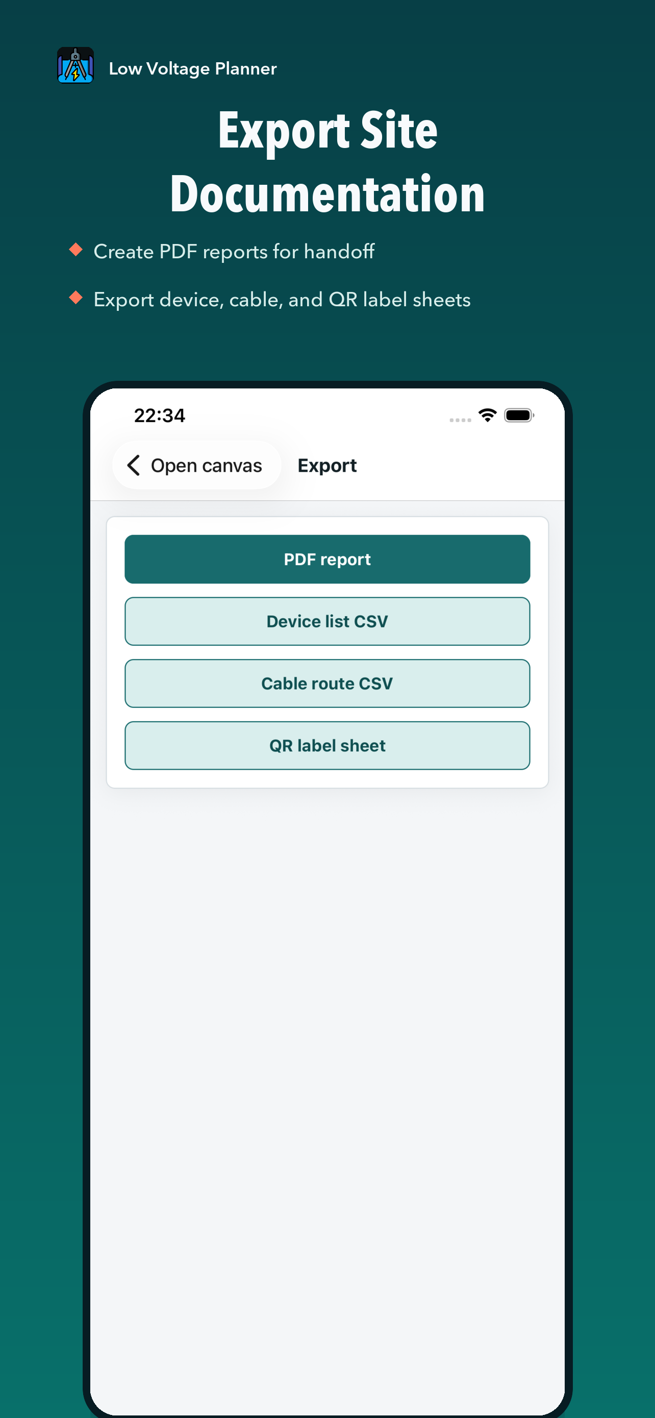 LowVoltagePlanner screenshot 6