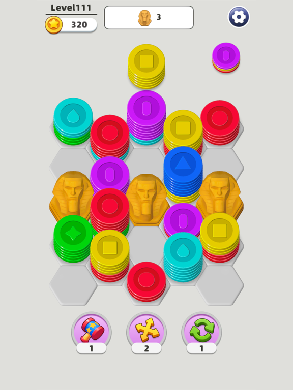 Hexa Coin Match iPad screenshot 5 - Games app