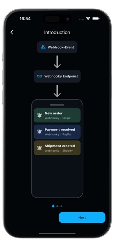 Webhook to Push Notifications Screenshot 3 of 4
