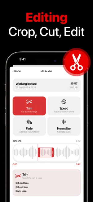 Voice Memos - Recording app screenshot 3