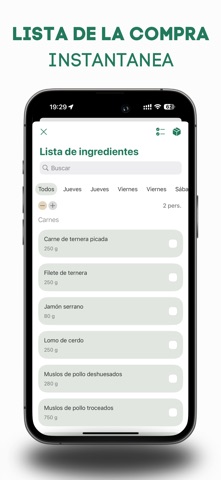 Deliteo: Recetas y menús screenshot