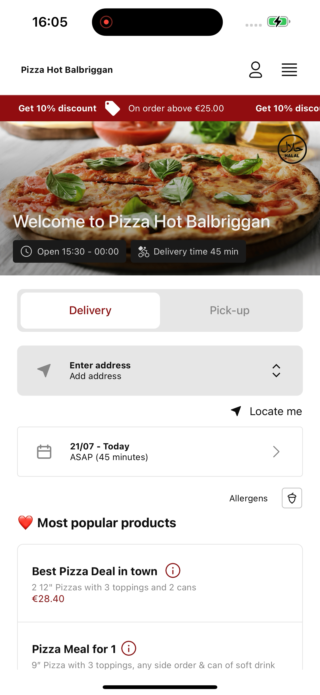 Pizza Hot Balbriggan IE screenshot 2