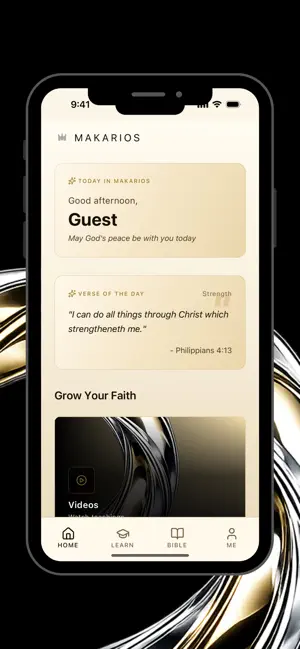 Makarios Bible App screenshot 3